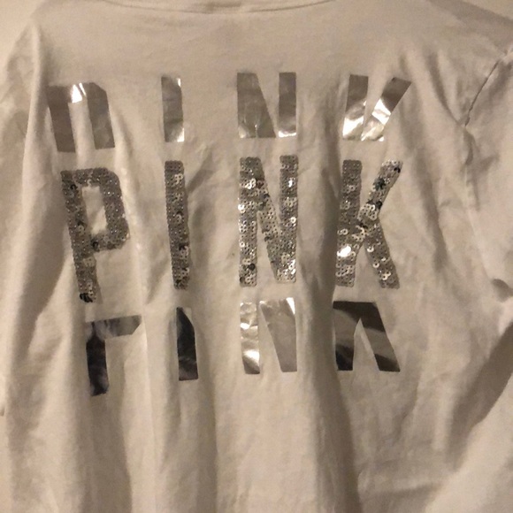 Pink basic white tee - Picture 3 of 4